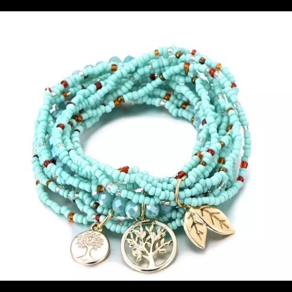 Jewelry - BOHO SEED BEADS MULTI LAYER BRACELET‎